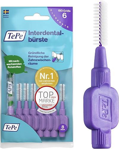 TePe Interdental Brushes 1.1 mm Purple Pack of 8