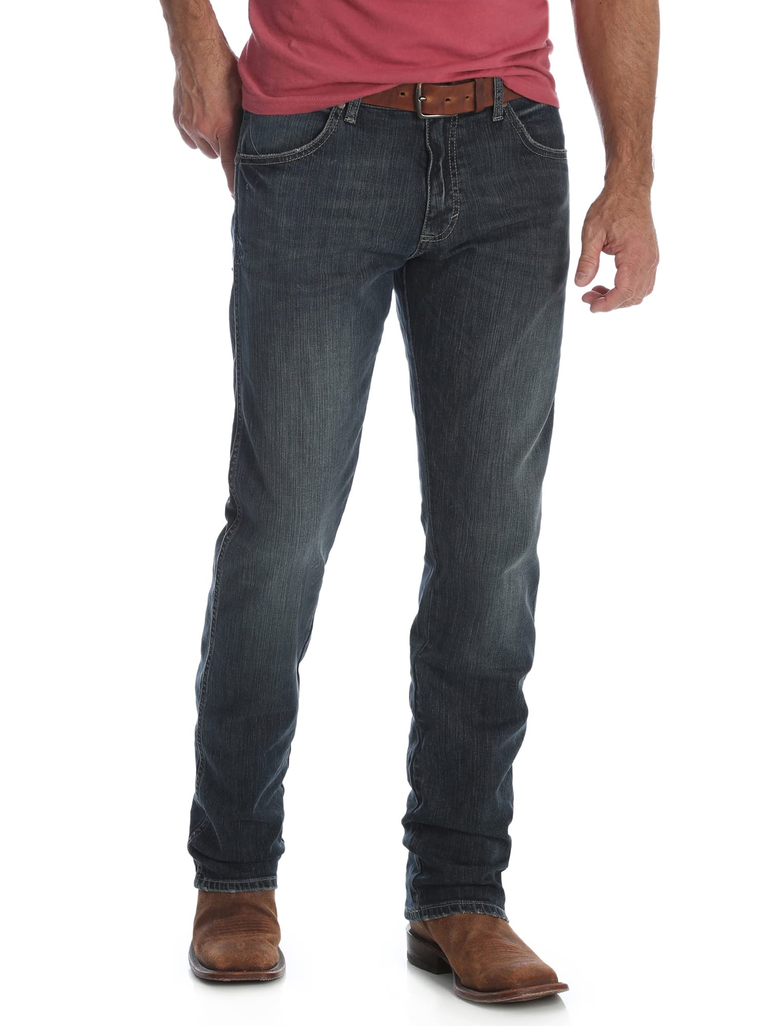 Wrangler Men’s Big & Tall Retro Slim Fit Straight Leg Jean, Jerome, 33W x 38L