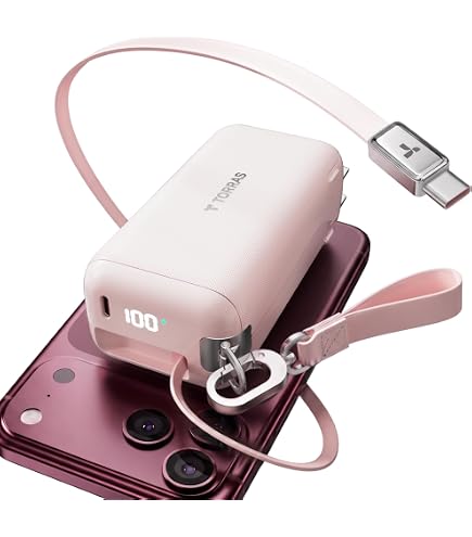 Amazon.com: TORRAS PearlGo Power Bank for iPhone Duo/18 Pro Max