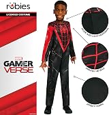 Rubies Official Spiderman Miles Morales Gamerverse Child Costume 5-6 Years view 5