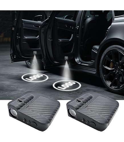 Amazon.com: NewL 2Pcs Custom Logo LED Projector Car Door Step
