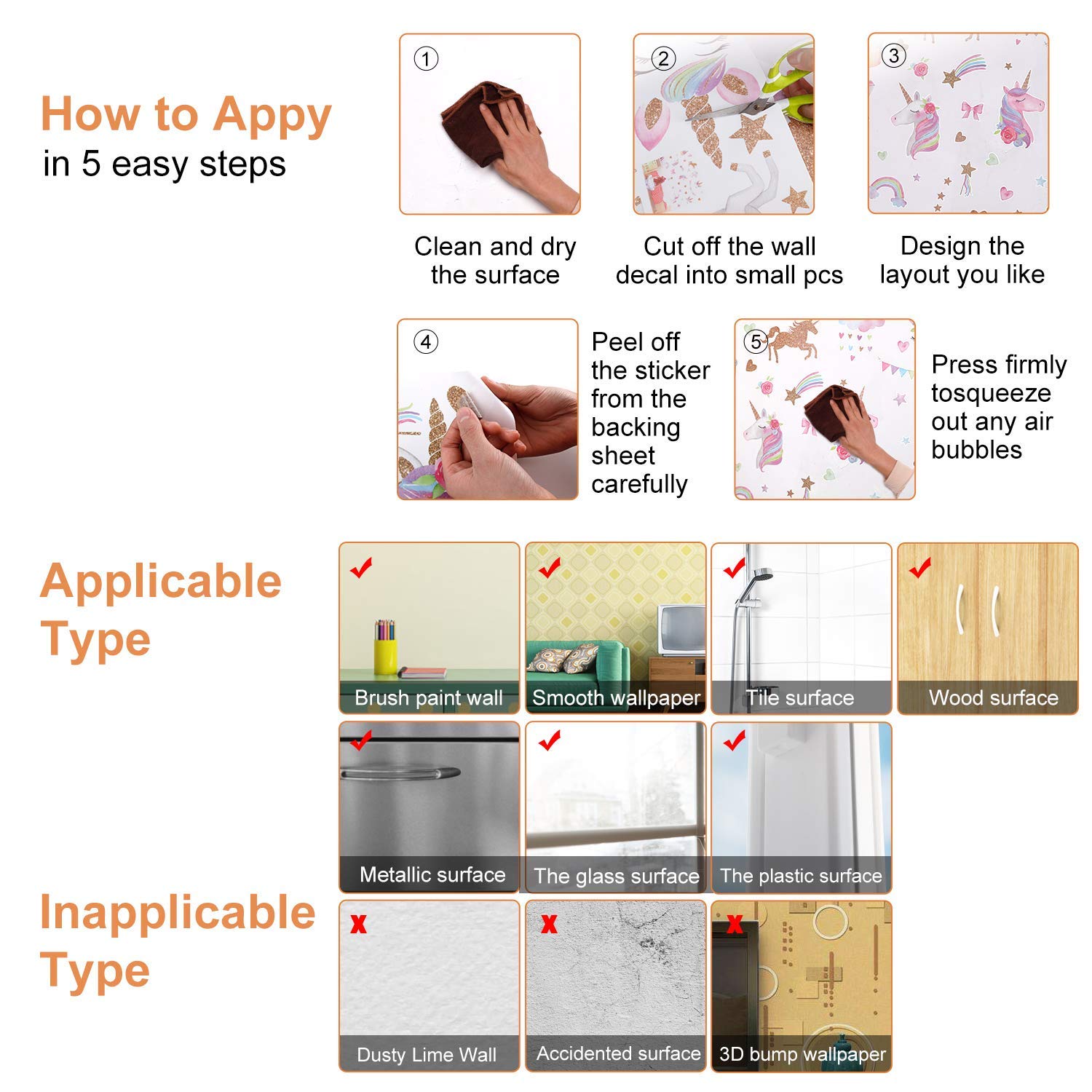 unicorn nursery wall art