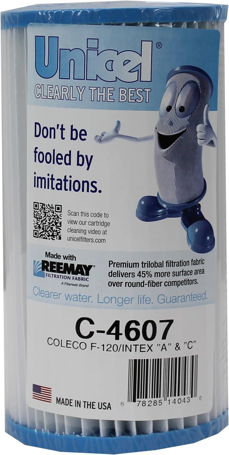 Aqua Kleen AK-3039 Unicel Replacement Filter Cartridge for Swimming Pool and Spa