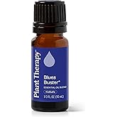 Plant Therapy Blues Buster Essential Oil Blend 10 mL (1/3 oz) 100% Pure, Undiluted, Mood Boosting, Stress Relief, Aromatherapy