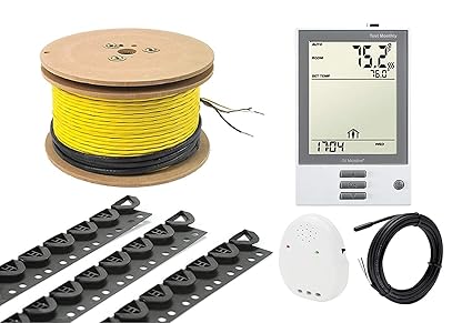 178 Sq Ft Udg Floor Heating System 3 7w 240v Electric Tile