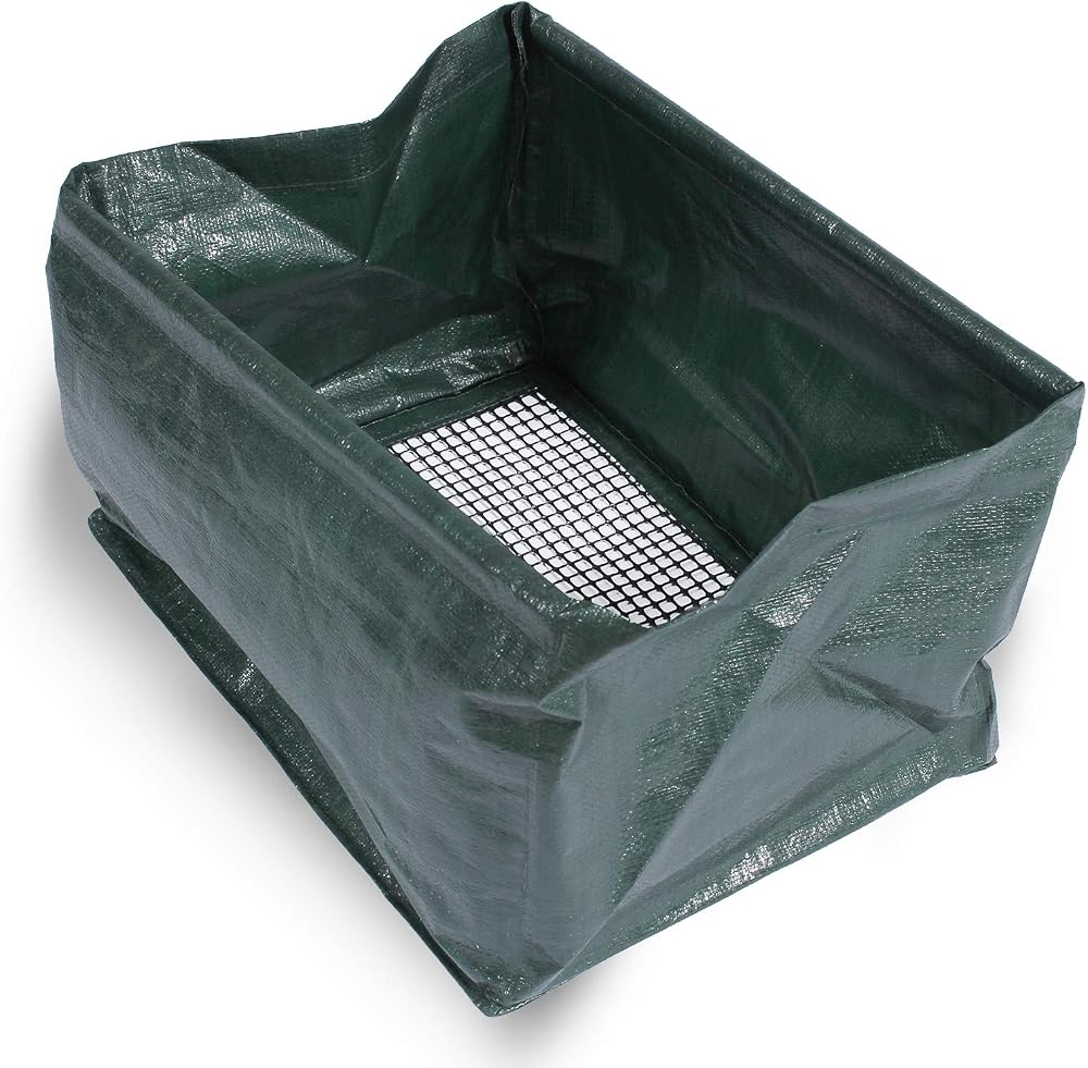 Haxnicks Easy Riddle Garden Sieve Green 40.5x31x24 cm RID010101