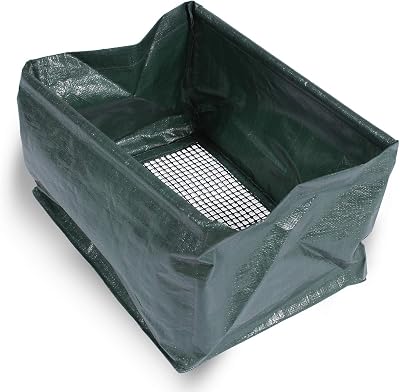 Haxnicks Easy Riddle Garden Sieve Green 40.5x31x24 cm RID010101