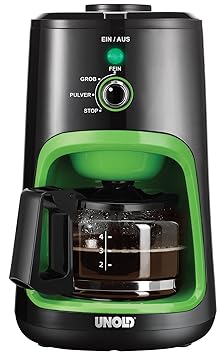 UNOLD 28722 Kaffeeautomat Schwarz/Grün
