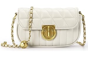 Milan Chiva Quilted Purses for Women Crossbody Chain Shoulder Handbags