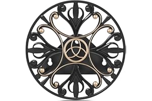 GOFORWILD Garden Hose Holder made of Stainless Cast Aluminum, Decorative Hose Butler Sturdy Water Hose Rack, Durable Wall Hose Hanger, Holds 125-Feet of 5/8-Inch Hose, Hose Reel, 7004