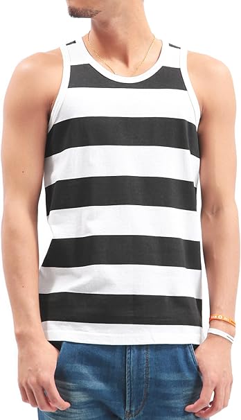 Amazon Xl ホワイト ネイビーc メンズ タンクトップ メンズ トップス メンズ メンズタンクトップ タンクトップ 通販