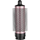 Chivixe Round Volumizing Brush Attachment for Shark FlexStyle | Normal Oval Round Brush Attachments Styling for Straight, Wavy, Curly, and Coily Hair, Black