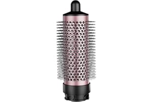 Chivixe Round Brush Attachment for Shark FlexStyle Accessories, Normal Oval Round Volumizing Brush Styling for Straight, Wavy, Curly, and Coily Hair, Black