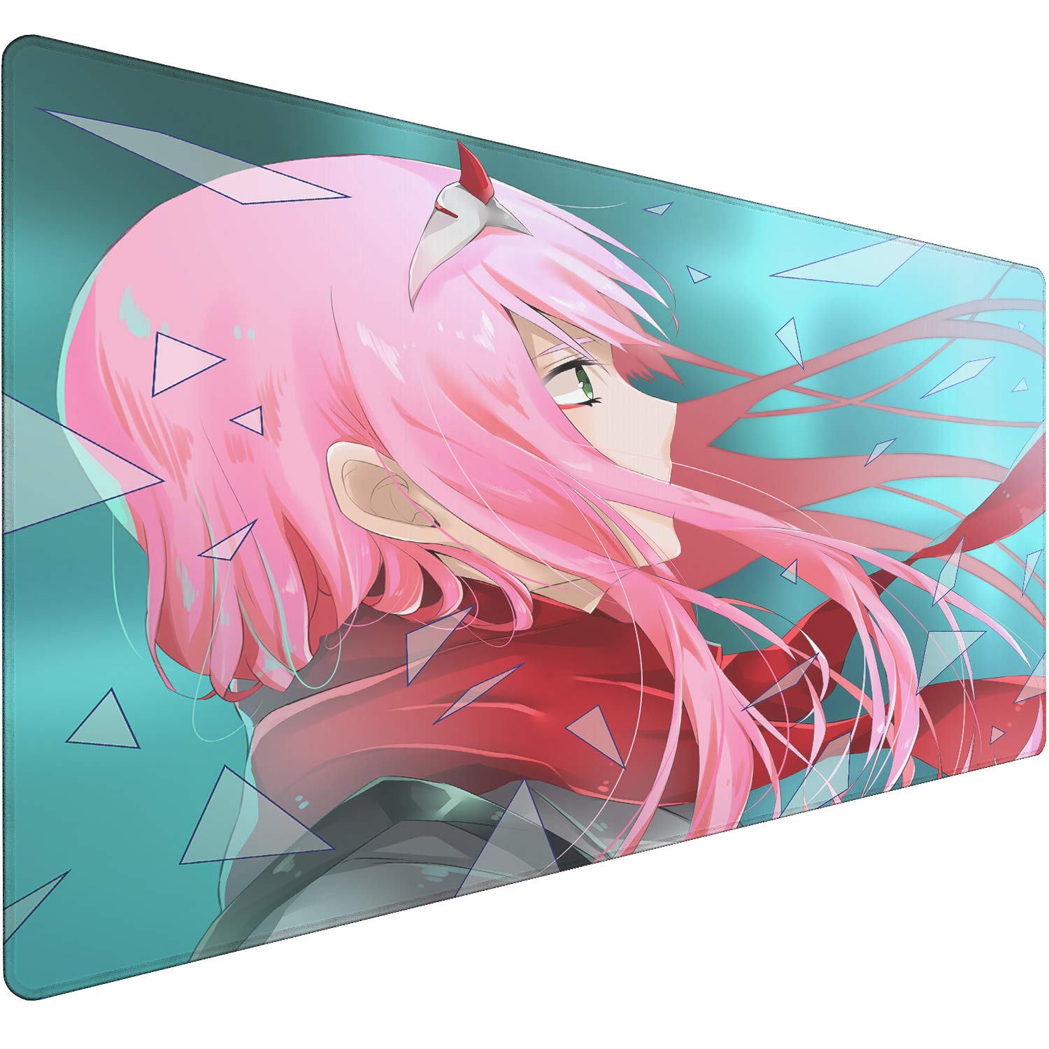 Beautiful Zero Two-4 Mouse Pad 800X300X3MM XL Pad to Mouse Laptop Computer Pad Mouse Professional Gaming Mousepad Gamer to Keyboard Mouse Mats Thickened Waterproof and Non-slip