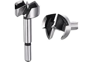 DTGN 1"(25mm) Forstner Drill Bit - 1Pack - Good for Wood Plastic Plywood - Carbon Steel Woodworking Hole Saw Cutter with Roun