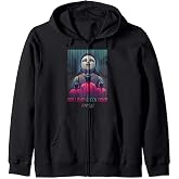 Squid Game Doll Red Light Green Light Masked Guards Zip Hoodie