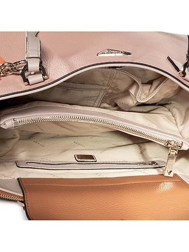 GUESS Becca Luxury Satchel Blush Multi One Size in Oman Whizz - Technical View