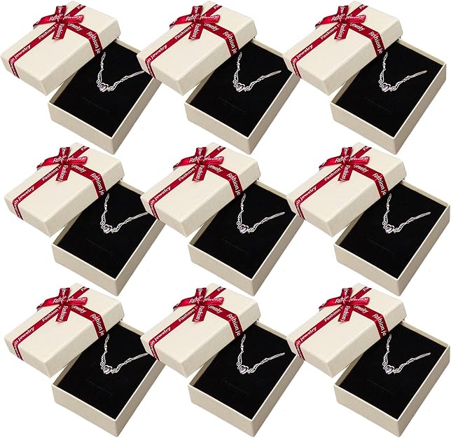 Chytaii 9 x Gift Boxes for Rings, Jewellery, Gift Boxes