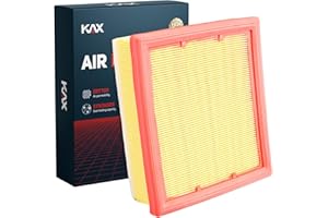 KAX Engine Air Filter, CA12066 Replacement for Compass 2017 2018 2019 2020 2021 2022, Renegade 2015-2021, ProMaster City 2015-2022, 500X 2016-2018, Advanced Air Filter Media, Increased Acceleration