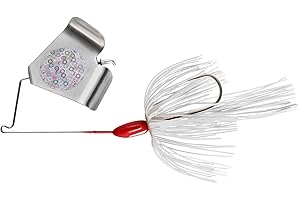 WAR EAGLE CUSTOM LURES War Eagle Buzzbait Tournament-Preferred Fishing Lure with Unique Keeled Head and Hand-Tied Skirt