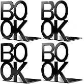 Book Ends,BookEnds Supports for Bookrack Desk,Bookend are Used for Books, Unique Appearance Design,Heavy Duty