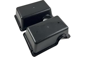 FCALIVV Small 2 Pcs Durable Reptile Hide Box, Ball Python Hide, Leopard Gecko Hide, Bearded Dragon Hide, Easy to Clean Reptile Hides Cave for Tank, Snake Hide Enclosure (7.48" x 4.72" x 2.56")