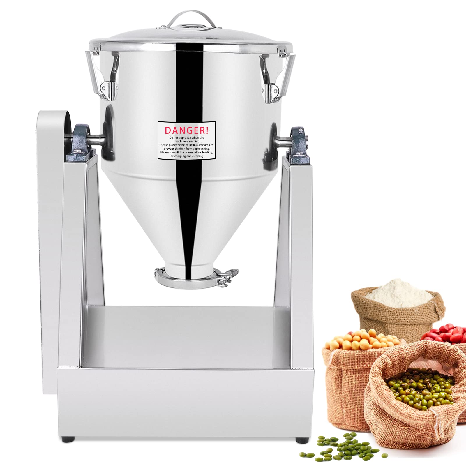 YUCHENGTECH 40L Lab Dry P-o-w-d-e-r Mixer Mixing