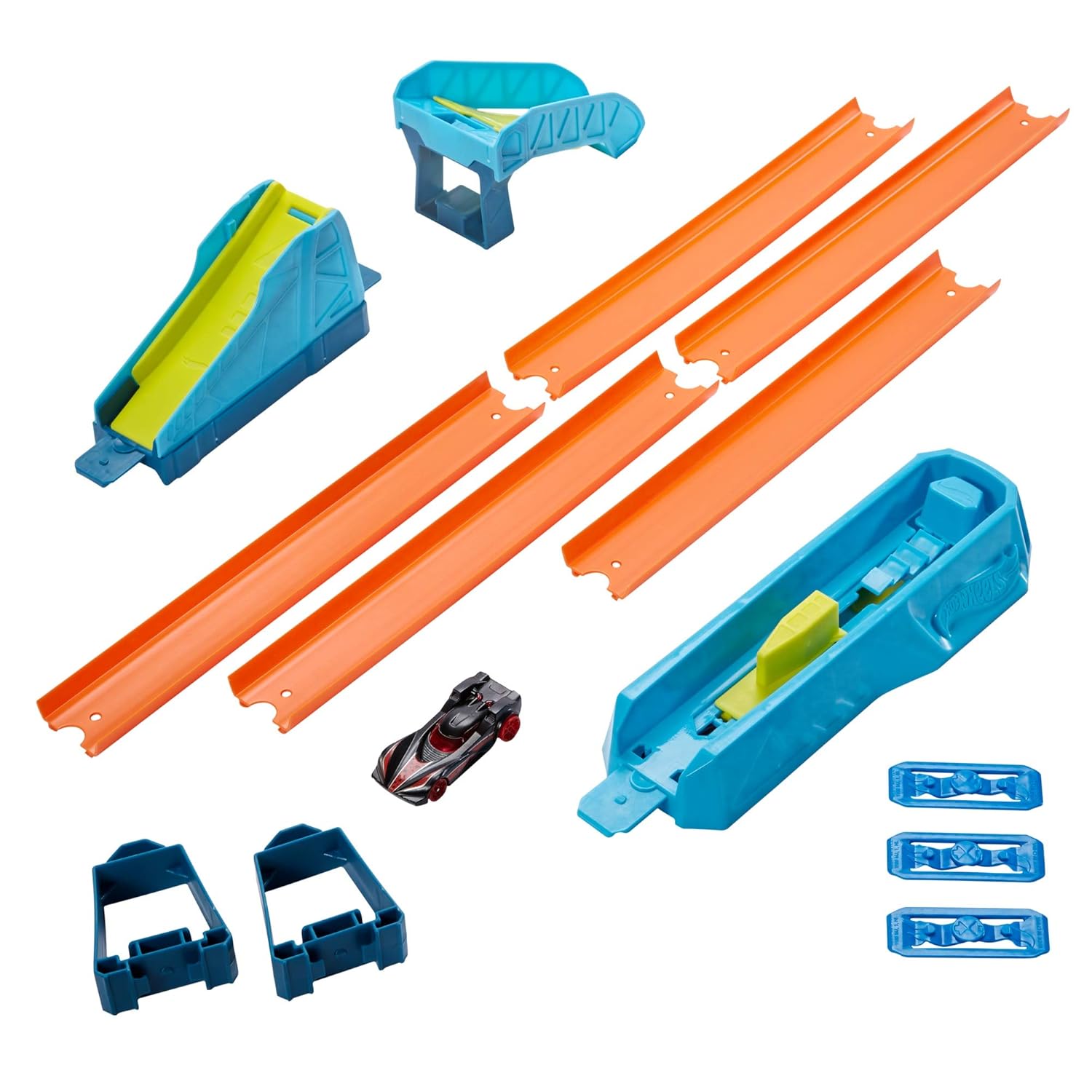 hot wheels track builder premium curve pack