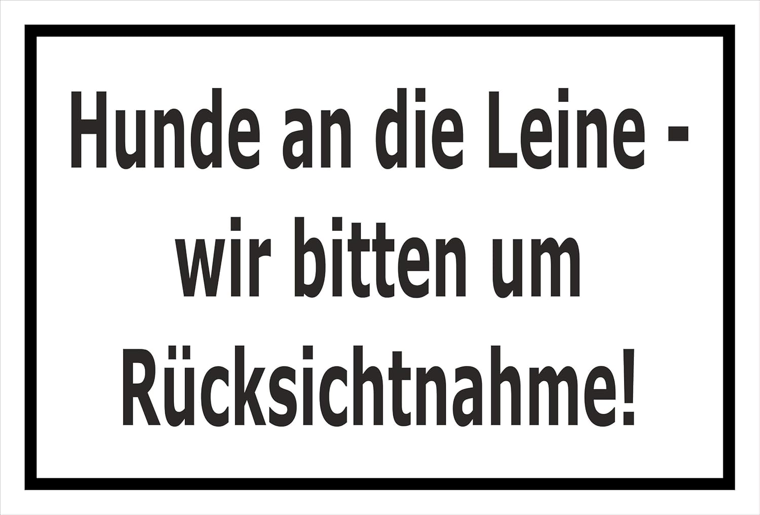 Alu-Schild 'Küche Sauber' 15x10cm | Wetterfeste Hinweistafel Für Küche