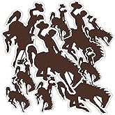 Desert Cactus University of Wyoming Sticker UWYO Cowboys Vinyl Decals Laptop Water Bottle Car Scrapbook Sheet T3 (Type 3-1)