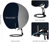 Aokeo Isolation Shield for Microphones 360° Foldable Studio Shield 14.4 x 12.8 view 6