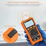Neoteck Digital Multimeter Voltmeter Tester NCV LCD 6000 Counts CAT III 600V view 4