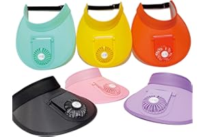 FYANER Sun Visors Hat with Fan for Women - Fan Visor Hat - Three-Speed Adjustment and Large Area Sun Protection