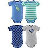 The Peanutshell Baby Boys' Bodysuits, Baby Clothes Boy, Newborn to 24m Baby Body Suits, Infant Boys Outfits, Baby Essentials