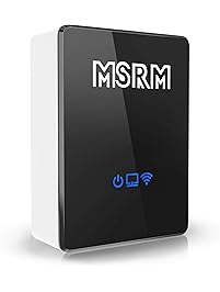 MSRM US300 300Mbps Wireless-N WiFi Range Extender, WiFi Repeater with 360 degree covering