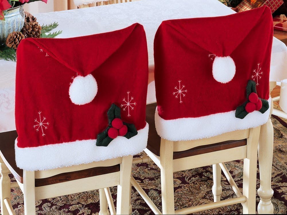 santa hats for chairs