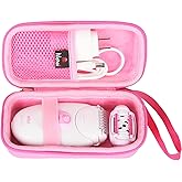 Mchoi Hard Carrying Case Fits for Braun Hair Removal for Women Epilator Silk-epil 3 3-270, EVA Portable Storage Case Shockproof, CASE ONLY