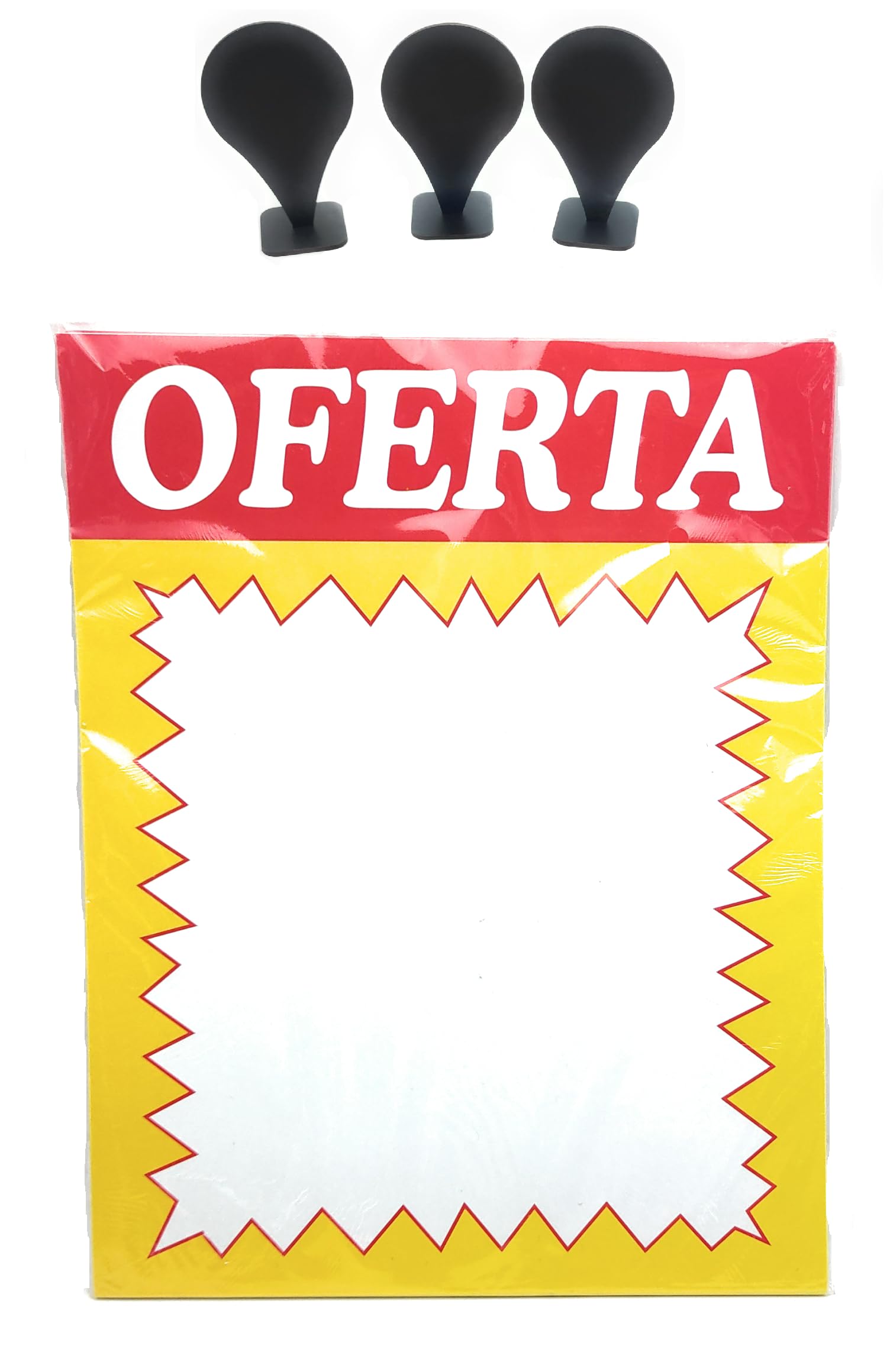 Offer Posters (50 Posters + 5 Table Boards + Marker Pen)