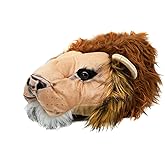 Onmygogo Fuzzy Winter Animal Slippers for Men and Women