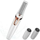 Electric Foot Callus Remover, Electronic Foot File, Portable Electric Callus Remover for Feet, Pedicure Tools for Dead Skin Calluses (White)