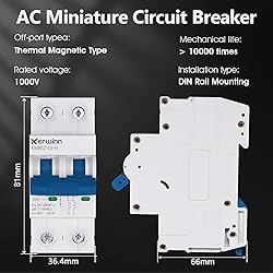 KERWINN Miniature Circuit Breaker 1000V DC Circuit