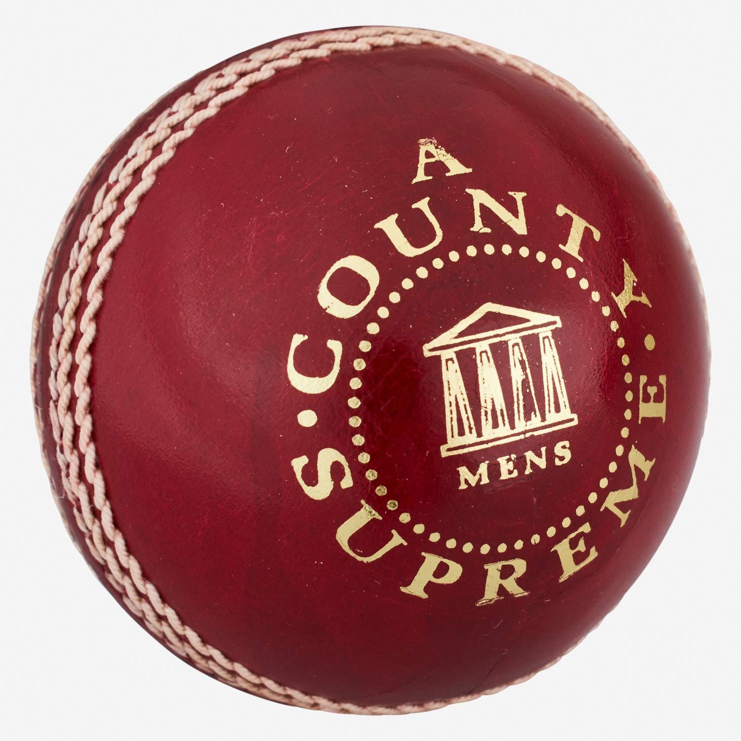 Readers County Supreme 'A' Cricket Ball 4.75oz, Red, Youths
