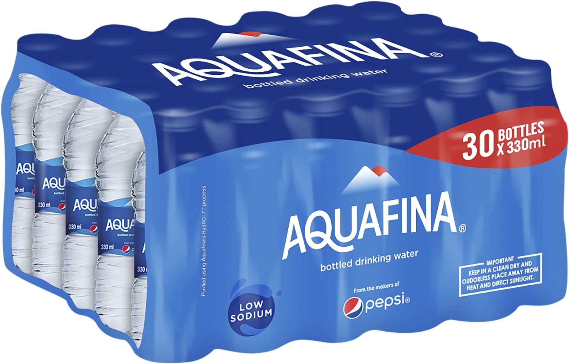Aquafina Bottled Drinking Water, 330ml x 30 price in Saudi Arabia
