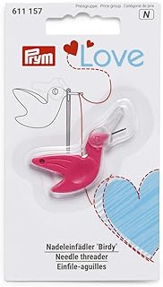 Prym Love Nadeleinfädler Birdy, 9,5 x 1,5 x 7,3 cm