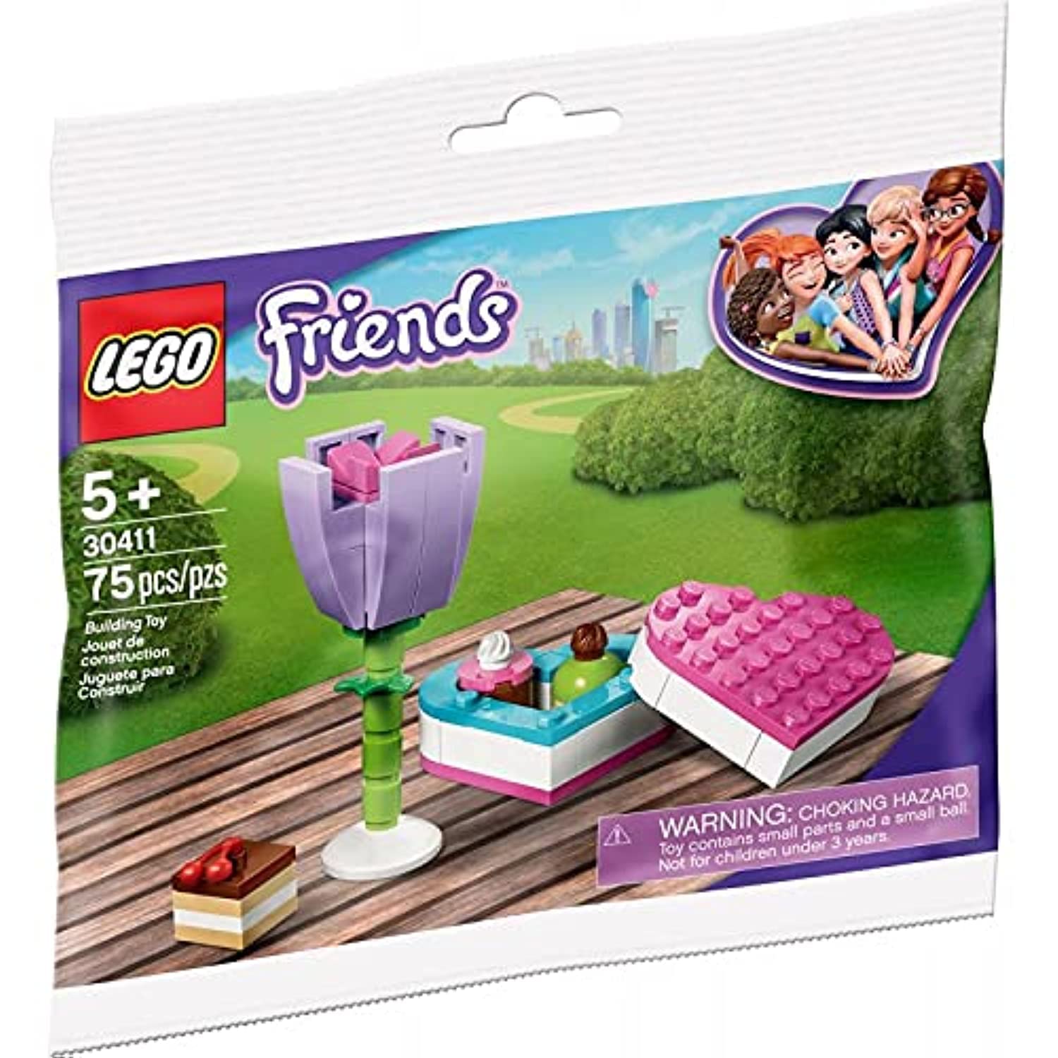LEGO Friends Candybox and Flower Polybag Set 30411 (Bagged)