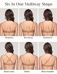 Wingslove Women's Strapless Full Figure Bra