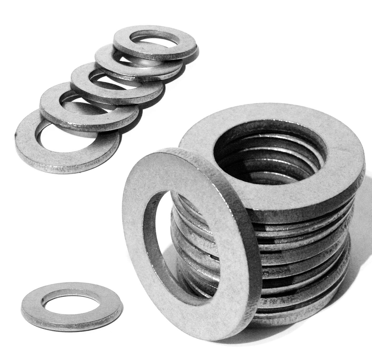 Washers Form A (Standard) M18 DIN 125 Washers A2 V2A Stainless Steel Washers M18 Pack of 10