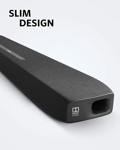 soundcore Infini Infini Anker、スリムな筐体ながら100W出力のサウンドバー「Soundcore サウンドバー Pro スピーカー・ウーファー
