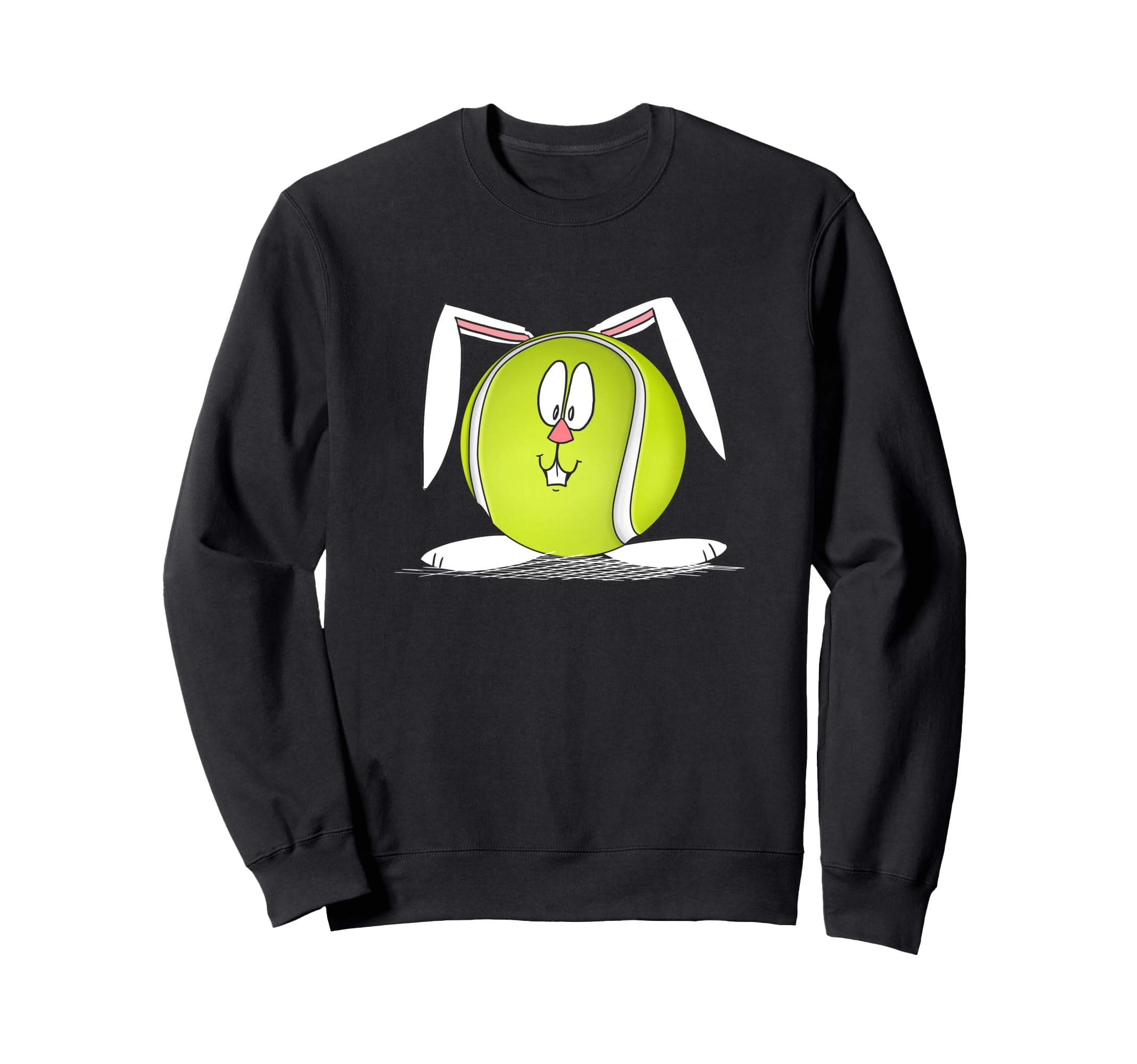 Tennis Ball Bunny Rabbit Cute Tennis Player Sweatshirt