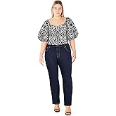 City Chic Womens Top - Hanna Print